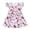 Red/White/Blue, variant on FYDUU Toddler Girls Dresses Summer Casual Baseball Dress Cute Print Flutter Sleeve Sundress For Kids Soft Comfortable 2-3 Years