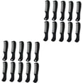 thumbnail image 1 of FRCOLOR 20pcs Pocket Sized Beard Comb for Men Portable Hair Styling Combs Fine Coarse Teeth Retro Design, 1 of 8
