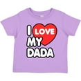 thumbnail image 3 of Inktastic I Love My Dada Boys or Girls Toddler T-Shirt, 3 of 5