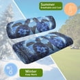 thumbnail image 5 of Uorisanigo Golf Cart Seat Covers Kit Colorful Sea Turtle Golf Cart Cushion Cover Anti-Hot Backrest and Seat Covers Universal Fit for EZGO RXV, Club Car DS, EZGO TXT, 5 of 7