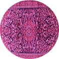 thumbnail image 1 of Ahgly Company Indoor Round Persian Pink Traditional Area Rugs, 5' Round, 1 of 4