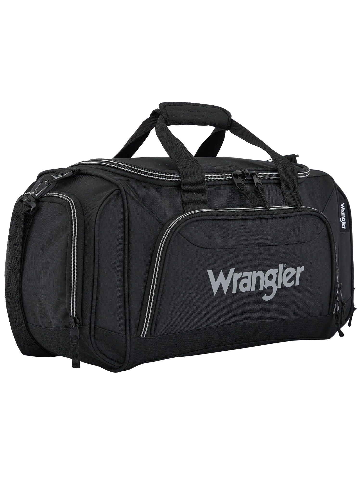 Wrangler Small 20" Sport & Travel Duffel with Water Bottle Holder - Black