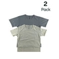thumbnail image 2 of Ben Din Clothing 2 Pack Men's Cotton T-Shirt Casual Crew-Neck Tee, 2 of 5
