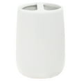 Mainstays Basic Arctic White Toothbrush Holder, 1 Each