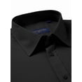 thumbnail image 7 of sogami Men's Stain Shield Dress Shirt Long Sleeve Stretch Button Down Formal Shirt, 7 of 7