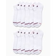thumbnail image 2 of Calcetines No Show Tommy Hilfiger para mujer, paquete de 12, blancos, tallas 4-10, 2 of 6
