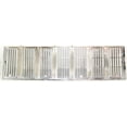 thumbnail image 5 of For 00-01 Cherokee Front Grill Grille Assembly Chrome Shell Black Insert Plastic, 5 of 5