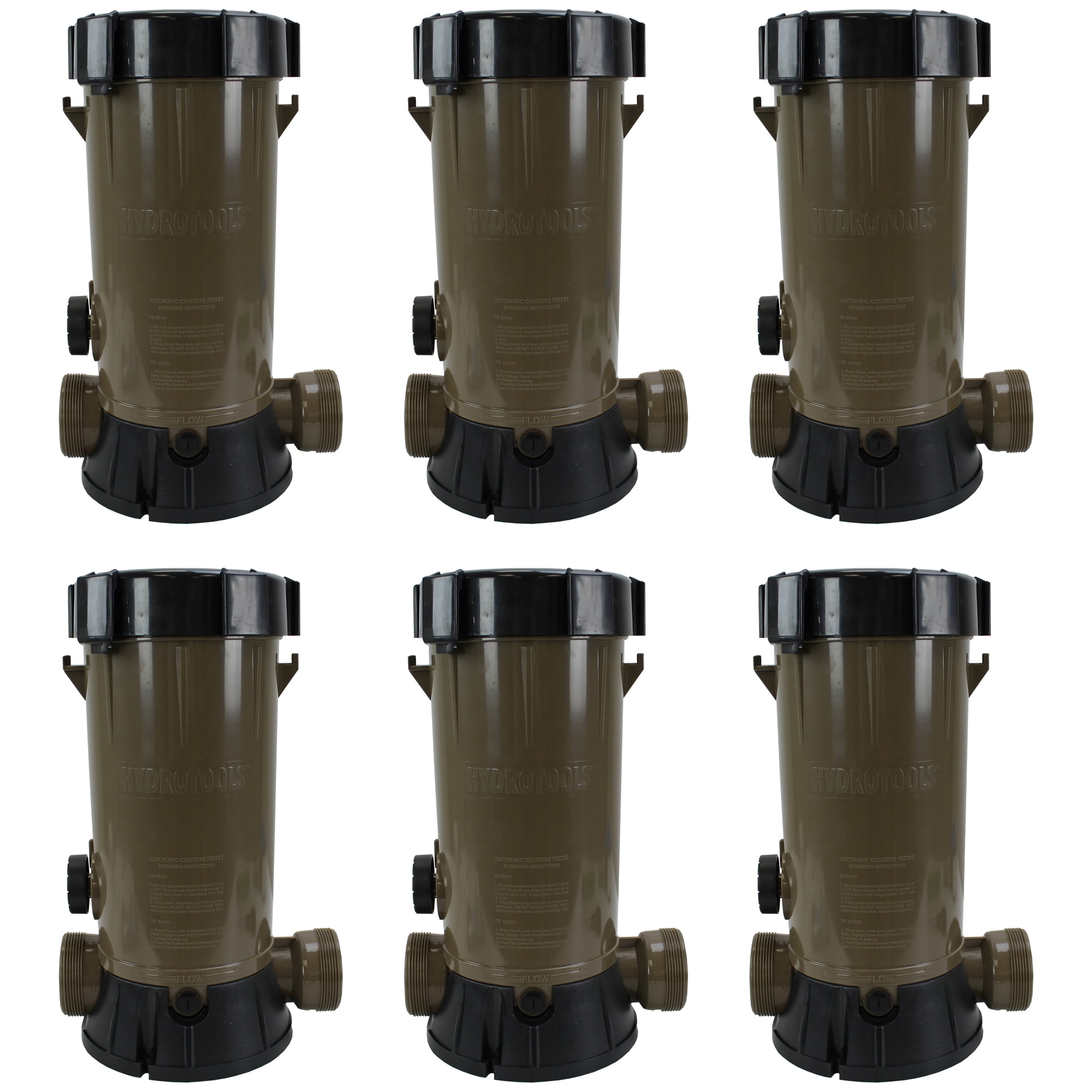 Hydro Tools Auto Inline Above Ground Swimming Pool Chlorinator Feeder