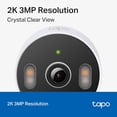 thumbnail image 3 of Cámara de Seguridad Tapo C113 2K 3MP IP65 Impermeable Paquete de 2, 3 of 9