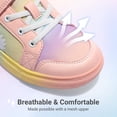 thumbnail image 3 of Zapatillas para Niñas DREAM PAIRS SDFS2308K Arcoíris Rosa Talle 5, 3 of 6