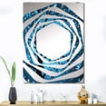 thumbnail image 1 of Designart "Reverie Under the Blue Moonlight Tree I" Tree Oversized Wall Mirror - Country Landscapes Bedroom Wall Mirror Large - Multiple Color Options, 1 of 6