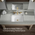 thumbnail image 4 of Kohler K-37893-4-2MB Hint Widespread Bathroom Sink Faucet, Bathroom Faucets, 1.2 GPM, Vibrant Brushed Moderne Brass, 4 of 4