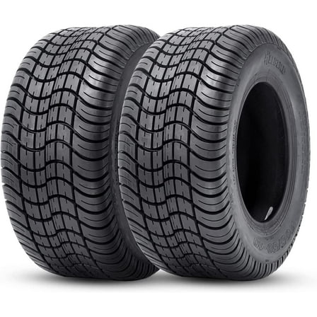 HALBERD 205/50-10 Golf Cart Tires 205x50-10 High Land Ratio Pattern 4PLY Tires for Golf Cart Set of 2