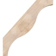 thumbnail image 3 of 5 1/2"W x 36"D x 40"H Funston Smooth Knee Brace, Douglas Fir, 3 of 4