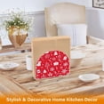 thumbnail image 5 of Qxltty Christmas Elements A Pat Acrylic Napkin Holder Set of 2 Transparent Dining Table Kitchen Cafeteria Home Decor 4.1x4.9x1.97in, 5 of 9