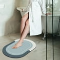 thumbnail image 1 of EGNMCR Area Rug, Rugs for Living Room Crystal Velvet Rug Super Absorbent Quick Dry Rubber Backing Non Slip Washable Bathroom Floor Mats Shower Rug For In Front Of Bathtub Shower Room 16inx24in a mats, 1 of 3