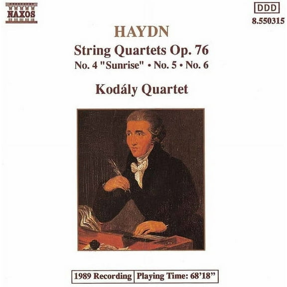 Kodály Quartet - String Quartets Op 76, 4-6 - Music & Performance - CD