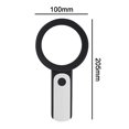 thumbnail image 4 of Loupe avec Lumière, Grande Loupe à Main Éclairée par Led pour Dégénération Maculaire, Lecture pour Aînés, Soudure, 4 of 5