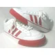 thumbnail image 1 of 2009 Ad-id-as Americana Athletic Shoes Size 6 Red Stripes on White EUC, 1 of 6