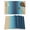 Dark Blue Khaki, variant on Dark Red Yellow Ombre Placemats Set of 8, Farmhouse Modern Gradient Art Placemats for Dining Table, Place Mats for Kitchen Tabletop, Waterproof Wipeable Dining Table Mats Set