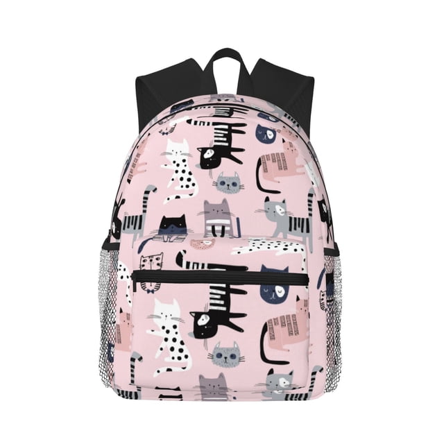 Easygdp Cat Mochila Casual para Portátil, Mochila para Escuela, Viajes, Negocios