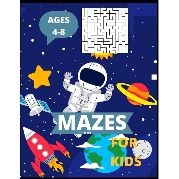Mazes for kids Ages 4-8: Maze Activity Book for Kids more than 100 Mazes., (Paperback)