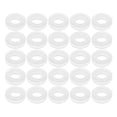 thumbnail image 1 of Hytrove 50Ud Almohadillas Circulares Para De Aretes Transparentes Material Silicona, 1 of 8