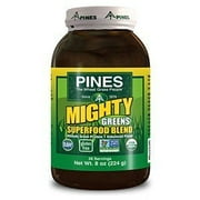 Pines International Mighty Greens Superfood Blend Powder - Organic - 8 oz Superfoods