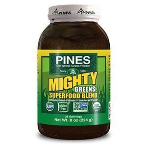 Pines International Mighty Greens Superfood Blend Powder - Organic - 8 oz Superfoods