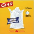 thumbnail image 4 of Glad White Garbage Bags - Tall 45 Litres - Febreze Fresh Clean Scent, 30 Trash Bags, 4 of 7