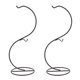 thumbnail image 1 of Soportes de canasta colgantes en forma de S 2 UNIDS Soportes de exhibición de hierro de ornamento creativo HOMEMAXS 13678683-MX, 1 of 6
