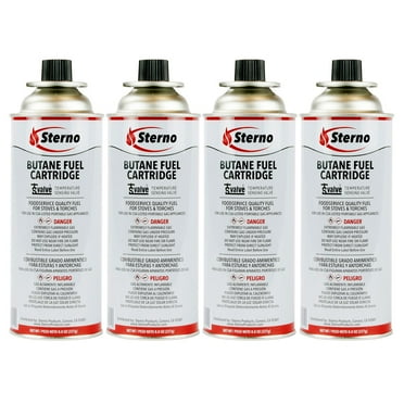 Sterno Butane Fuel Cartridge (8oz. case 12pk.)