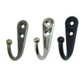 thumbnail image 3 of Ganchos individuales CHAO DE pared negros 10 Uds. aleación DE zinc, 3 of 4