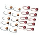 thumbnail image 1 of 20 paquetes de luz roja y ámbar Mini de 3/4 "lateral de diodo triple de 3 LED para vehículos recreativos Nuevo Soledad Luces de posición laterales redondas, 1 of 9