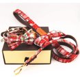 thumbnail image 2 of Cat Dog Christmas Snowflake Pattern Collar Traction Rope Set Bow-Knot Length Adjustable for Small and Medium Dogs Elegant Pet Supplies (Size : S), 2 of 7