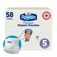 thumbnail image 1 of Royale Premium Diapers, Super, Disposable Baby Diapers, 1 of 8