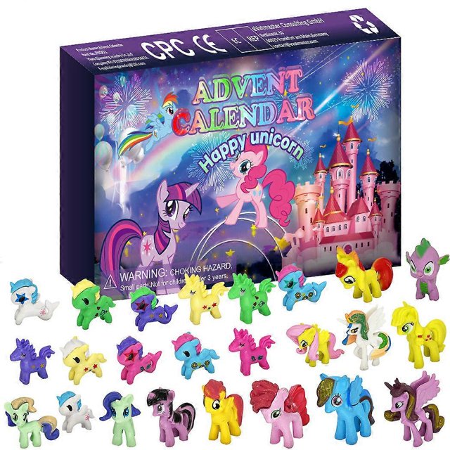 2023 ChristmasAdvent Calendar, Reusable, Gift For Boys And GirlsCountdown to Christmas Blind Box Children's Animal World Toy Blind Box Gift Box_G