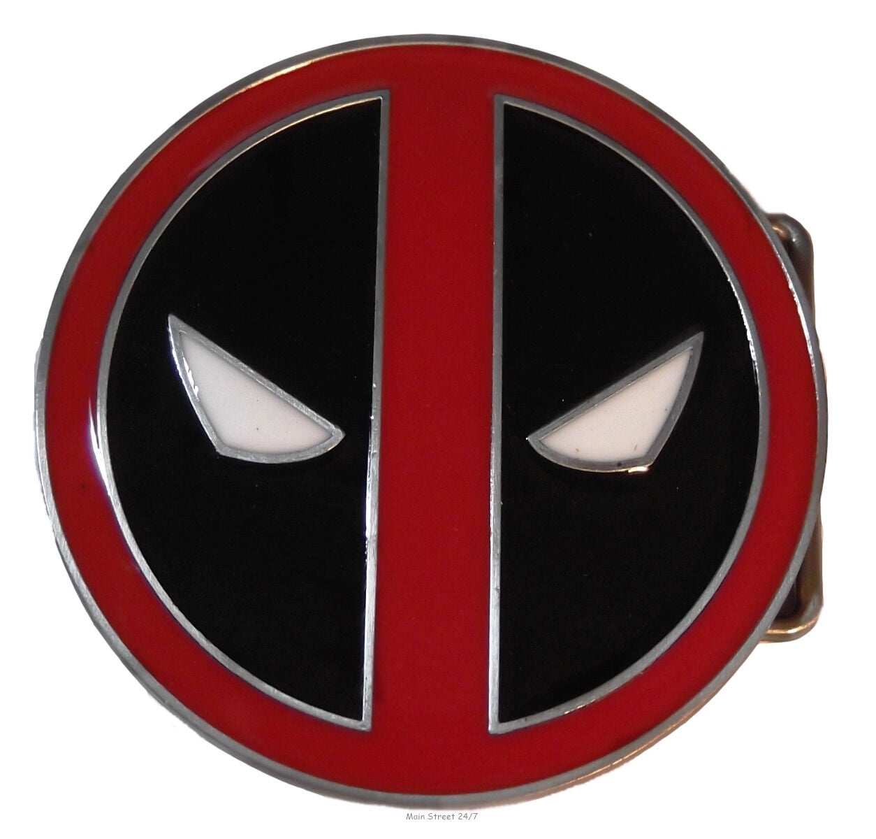 24-38 Inches in Length Deadpool 2-Action Poses/Splatter Logo Black/Red/White 1.5 Wide Buckle-Down Seatbelt Belt 