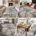 thumbnail image 6 of Countryside Idyllic Area&nbsp;Rug 6x9ft White Barn Door Farmhouse Art Non-Slip&nbsp;Washable Square&nbsp;Rugs Soft Felt Indoor Floor Mat for Bedroom Kitchen Living Room Bathroom, 6 of 9