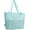 Cyan, variant on Large Beach Bag Waterproof Sandproof Tote Bag for Women with Zipper & Mesh Pockets for Pool Swim Travel Everyday