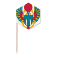 thumbnail image 1 of Ancient Egypt  Scarab Pattern Toothpick Flags Cupcake Picks Party Celebration, 1 of 3