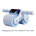 thumbnail image 2 of Rodillo deslizante Ab, entrenador Abdominal antideslizante con estera, equipo de Fitness para gimnasio en casa, 2 of 9