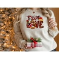 thumbnail image 5 of Women's Bible True Love Christmas Shirt, Christmas Sweatshirt, Christian T-Shirt, 5 of 8
