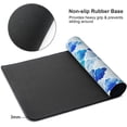 thumbnail image 3 of Gaming Mouse Pad Large Desk Mat,Desk Pad Extended Keyboard Pad,Anti-Slip Rubber Base Mouse Pad for Women Girls Work,Game,Office,Home 35.4"X15.7",Moroccan Style, 3 of 6