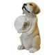 thumbnail image 1 of Estatua de perro para jardín con energía solar, figura de perro, luz solar con globo, escultura rústica de resina, adorno para exteriores, césped, 1 of 9