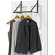 thumbnail image 1 of Simple Houseware - Barra para colgar ropa sobre la puerta, color negro, 1 of 5