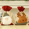 thumbnail image 5 of XKHAZA Large Christmas Burlap Gift Bags, Reusable Farmhouse Snowflake Christmas Bag for Treat Goodie Wrapping Xmas Party Favors Supplies, 5 of 9