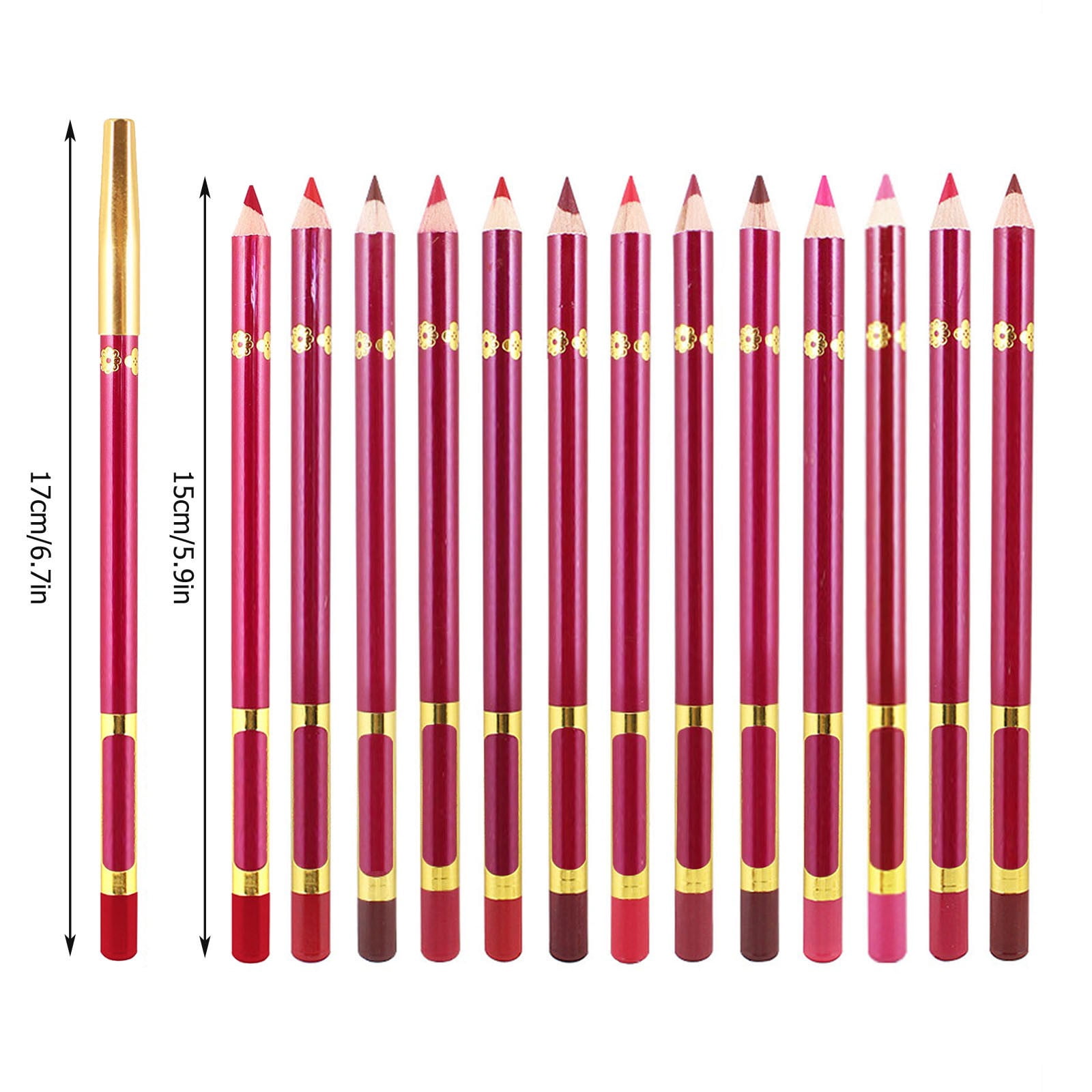 Lip Liner Retractable Doll 10 Cosmetics Eyebrow Lip Gloss with Lights Highly Figu Walnut Lipstick en Natural Lip Color Pigment by Highlighter Geller Lip Scrub Lipstick Lip Stick Bundles And