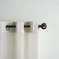 thumbnail image 2 of Mainstays 3/4" Oil Rubbed Bronze Filigree Knob Adjustable Single Curtain Rod Set, 30"-84", 2 of 8