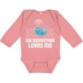 thumbnail image 3 of Inktastic My Godmother Loves Me Boys or Girls Long Sleeve Baby Bodysuit, 3 of 5
